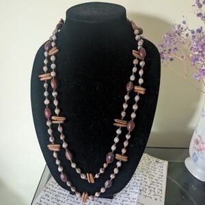 Elegant Multi-Color Beaded Necklace